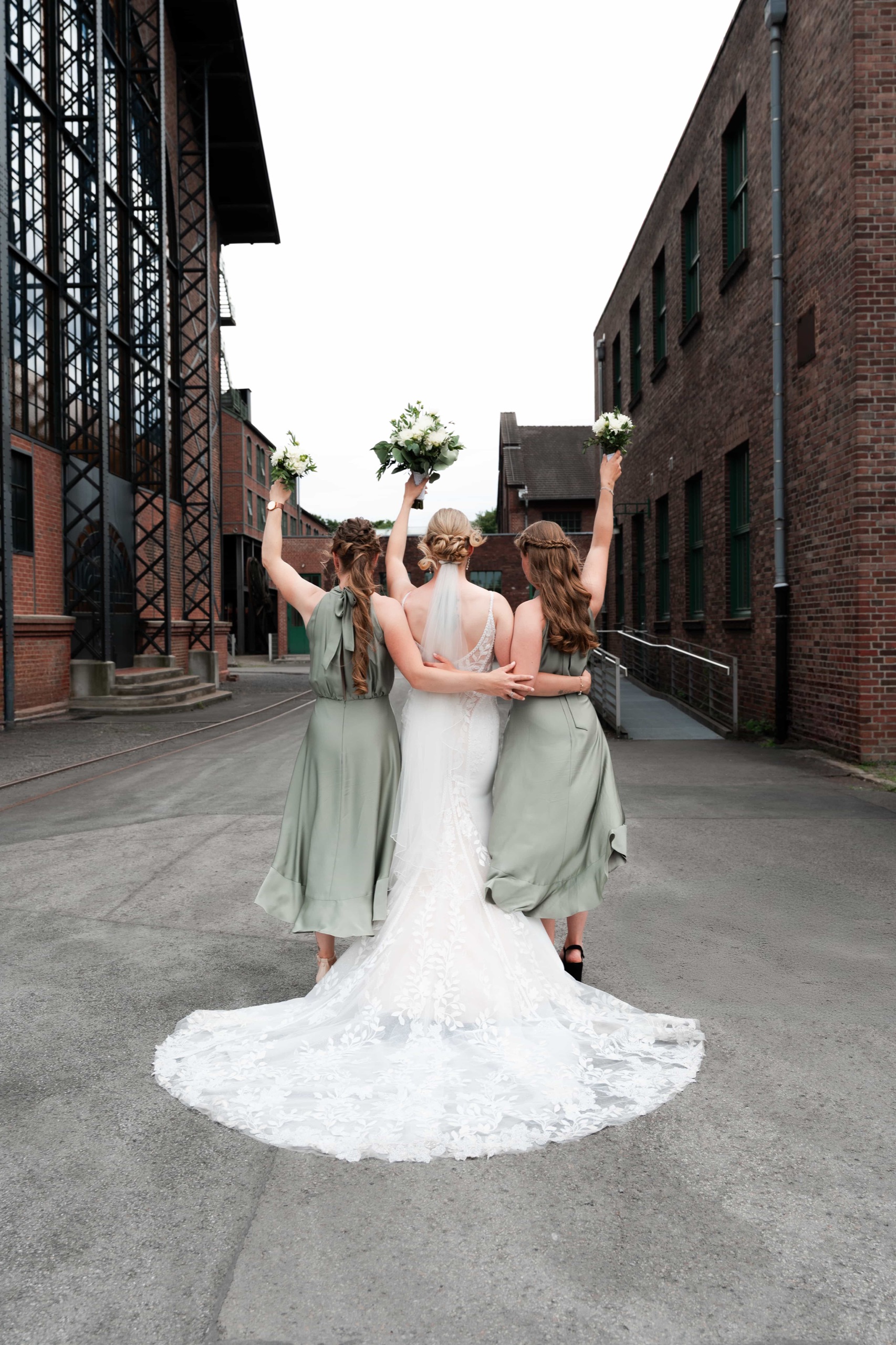 Hochzeitsfotograf – Brautpaar in natürlichem Licht
